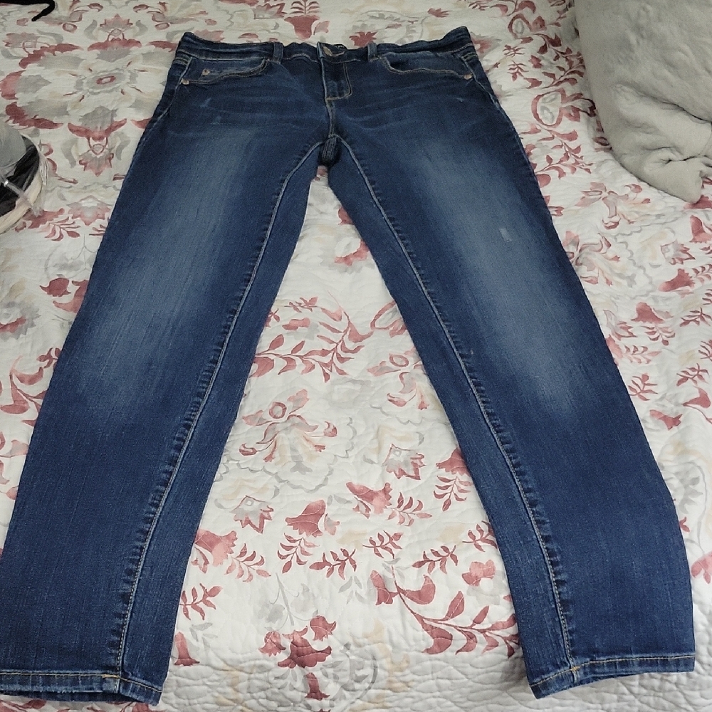 Joe Fresh Dark Blue Straight Leg Jeans